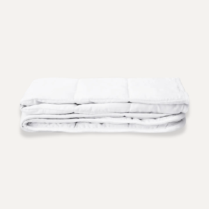 Baby tyngdedyne i bambus | White | 70x100 | 2 kg