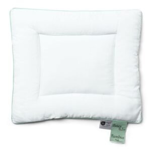 Babypude med 100% allergivenligt bambus - 40x45 cm - Temperaturregulerende hovedpude fra Nature By Borg