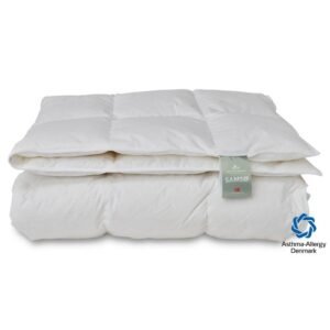 Dobbeltdyne 200x220 cm - Moskusdun dyne - Vinterdyne - Quilts Of Denmark - Samsø dynen