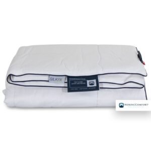 Dobbeltdyne 200x220 cm - Silke dobbelt dyne - Nordic comfort dyne med 100% mulberry silke