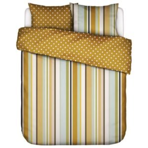 Dobbeltdyne sengetøj 200x220 cm - Feija - Vendbar sengesæt - 100% Bomuldssatin - Essenza sengetøj