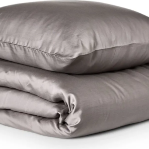 Dynebetræk Bremdals Pure Dreams bambusviskose 140x200 cm mørkegrå Standard 100 by OEKO-TEX