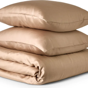 Dynebetrækssæt Bremdals Pure Dreams bambusviskose satin 200x200 beige