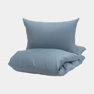 ENJOY Bambus Sengesæt - Lyseblå - 140x220 cm