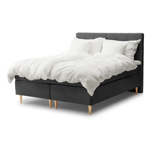 Kontinentalseng 160x200 cm - Excellent Luksus - Dobbeltseng med 7 zoners base - Nordstrand Home
