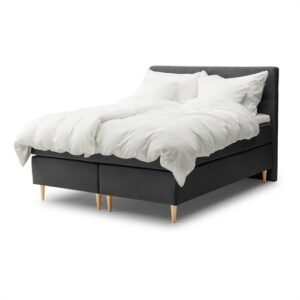 Kontinentalseng 160x200 cm - Prestige Deluxe - Luksus 7 zoners dobbeltseng - Nordstrand Home
