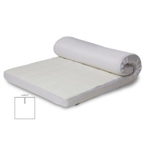 Latex U-split topmadras - 180x200 cm - 8 cm høj - Latex & naturlatex - Zen sleep topmadras til elevationsseng