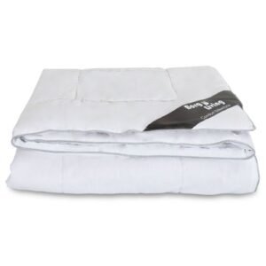 Silke Dobbeltdyne 200x220 cm - 100% Mulberry silke - Temperaturregulerende - Helårs silkedyne