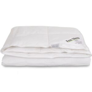Sommer dobbeltdyne 200x220 cm - Allergivenlig dyne med bløde luftige fiberdun - Sval fiberdyne - Zen Sleep