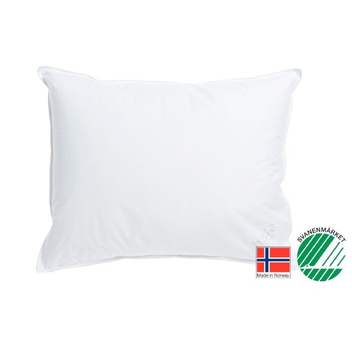 Svanemærket hovedpude - 60x63 cm - Høie Enviro - Allergivenlig pude fra Høie of Scandinavia