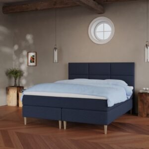 Svanhild | 180x200 | Dyb blå